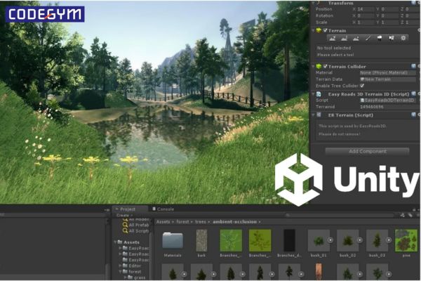 Unity là một phần mềm với chức năng sáng tạo game